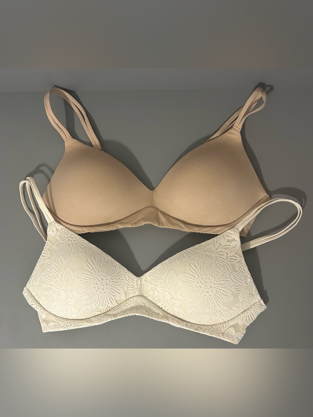 American Eagle Aerie Sunnie Bloom Lace Wireless Push Up Bra 36B bundle